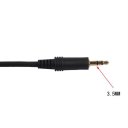 351430 3 Pin XLR Female To Right Angle 1/8" 3.5mm Stereo Jack Mic Audio Cable