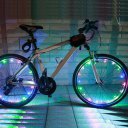 20 LED Bike String Light Bicycle Rim Lights Wheel Spoke Light String Lamp