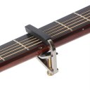 Metal Capo Chromeplate Capo Musical Instrument Accessory For Electric Guitar