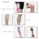 MK6 5M Cotton Elastic Adhesive Muscle Sports Roll Tex Tape