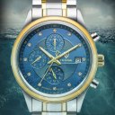 TEVISE T8122A Men Automatic Mechanical Watch Waterproof Steel Band Wristwatch