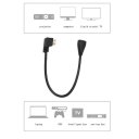 Left/Right Angled High Speed HDMI Cable Universal HD Extension Lines 0.3m