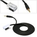 YKT-AB056 Car Male AUX Cable Phone Audio Input Cable For VW For Audi For Skoda