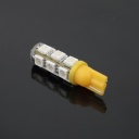 T10 5050 Bulb Wedge Car 13-LED SMD Yellow Light New