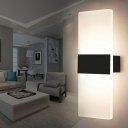LED Wall Lamp Bed-light Personal Ultra-thin Pathway Lamp with Rectangle Shape