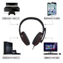 Comfortable USB Wired Stereo Micphone Headphone Mic Headset For PC Game
