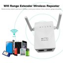 300Mbps Wifi Range Extender Wireless Repeater Dual Aerials Signal Amplifier