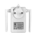 300Mbps Wifi Range Extender Wireless Repeater Dual Aerials Signal Amplifier