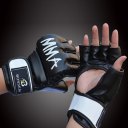A Pair/Set Comfortable MMA Boxing Gloves Soft PU Half Finger Training Gloves