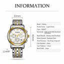 097 Luxury Men Watches Business Sports Chronograph Quartz Wrist Watch
