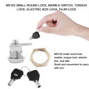Drawer Tubular Cam Lock For Home Important Items Security With 2 Keys MS102