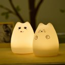 Creative USB LED Light Cute Kitten Night Light Remote Control LED Lamp
