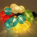 10 LED Solar Light Waterproof Lantern Shape String Light Christmas Decoration