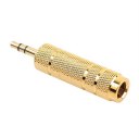 6.35mm Male To 3.5mm Female Jack Adapter+3.5mm Male To 6.35mm Female Adapter