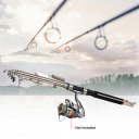 Automatic Sea Fishing Rod Telescopic Fishing Pole Fiber Glass Fishing Tackle