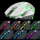 X7 Ergonomic Gaming Mouse 6 Buttons Luminous 2.4G Wireless Computer Mouse