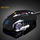 Mechanical Gaming Mouse 6 Buttons Computer Mouse Luminous USB Wired Mouse