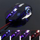 Mechanical Gaming Mouse 6 Buttons Computer Mouse Luminous USB Wired Mouse