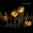 8cm Christmas Tree Ball Ornaments Decorations Transparent Luminous Light