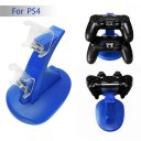For PS4 Dual USB Charge Stand Controller Game-pad Double Charging With Charge Line