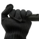 1 Pair of Men Steel Wire Fishing Fillet Gloves Cut Resistant Thread Weave Tool