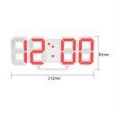 Modern Design Large Size Digital LED Wall Clock Watch Home Timer Alarm Clocks