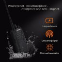 Waterproof BF-9700 Walkie Talkie Earpiece UHF Radio Transceiver For Outdoor