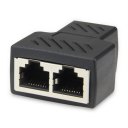 RJ45 Ethernet LAN Network Y Splitter 3 Ports Connector 1 To 2 Socket Splitter