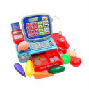 Kids Electric Cash Register Calculator Toys Pretend Cashier Learning Play Toy