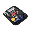 146PCS Watch Repair Tool Kit With Portable Storage Bag Case Holder Tweezer Set