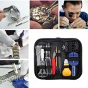 146PCS Watch Repair Tool Kit With Portable Storage Bag Case Holder Tweezer Set