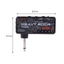 Guitar Amplifier Electric Guitar Mini Headphone Amp Heavy Rock Compact