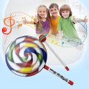 Orff World Lollipops Pattern Children Hand Drum Musical Percussion Instrument