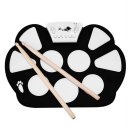 W758S Portable 9 Pads Digital USB Roll up Silicone Electronic Drum Pad Kit