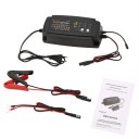 12V 2A 4A 8A Smart Fast Car Motorcycle Battery Charger Electric Charging