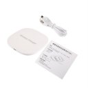 TS01 10W Fast Wireless Charger Portable Mobile Phone Wireless Charging Pad