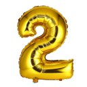 40 inch Number Foil Balloon Digit Air Mylar Ballons Event Party Wedding Decor
