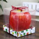Lovely Cute Design Red Apple Shape Fruit Scented Candle Home Decoration