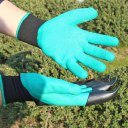 Garden Gloves Fingertips Claws Planting Gloves Easy to Dig and Plant Gloves