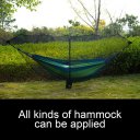 Mosquito Net Parachute Hammock Hanging Bed for Outdoor Camping Hunting