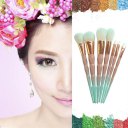 7pcs Diamond Shape Makeup Brushes Set Foundation Face Beauty Makeup Tools Kit