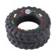 Pet Dog Cat Animal Chews Squeaky Sound Rubber Tire Shape Dog Toy