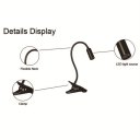 Mini Clip Table Lamp Eye-Care Student LED Desk Lamp Flexible Adjustable Lamp