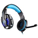 Fashion G9000 USB 7.1 Surround Gaming Headset LED Headband Gamer Headphones