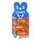 3pcs Lovely Carrot Pencil Erasers School Office Stationery Gift for Kids Toys