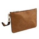 Retro Women PU Leather Messenger Wristlet Clutch Pouch Bag Purse Zip Wallet