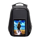 Large Capacity Waterproof Backpack Anti-theft Travel School Bags With USB Port