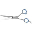 Lightweight 6 Inch Stainless Steel Teeth Cut/Flat Cut Hair Styling Scissor