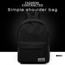 Casual Style Canvas Backpack Large Capacity Travel Shoulder Bag School Bags