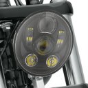 5.75" 45W Daymaker Projector LED Headlight For Harley For Davidson Motorcycle